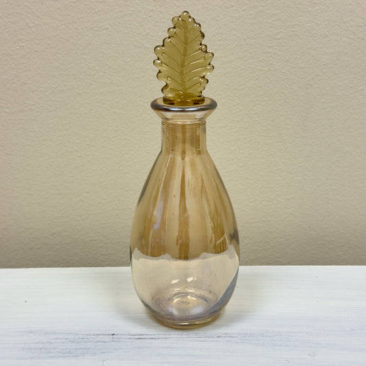 Amber Glass Perfume Bottle