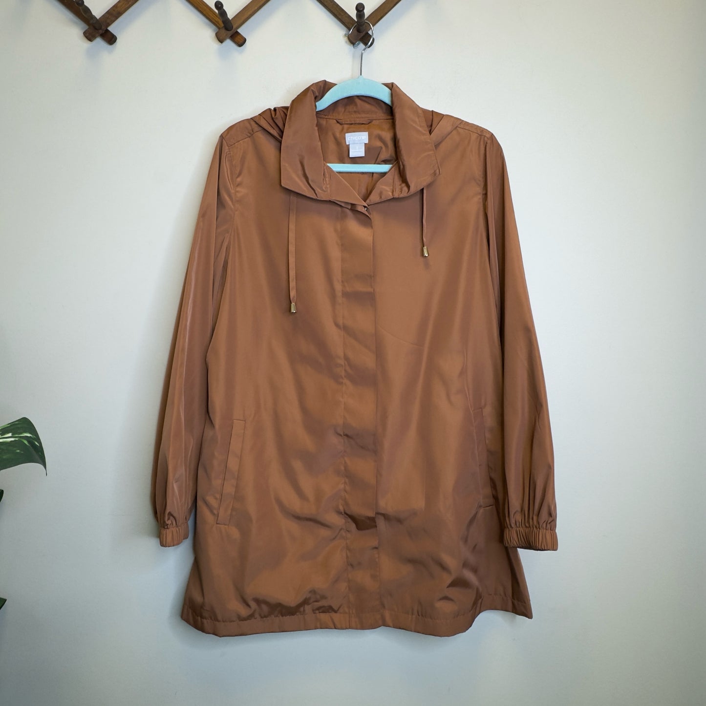 Chico's Rain Jacket - Size Large (12/14)