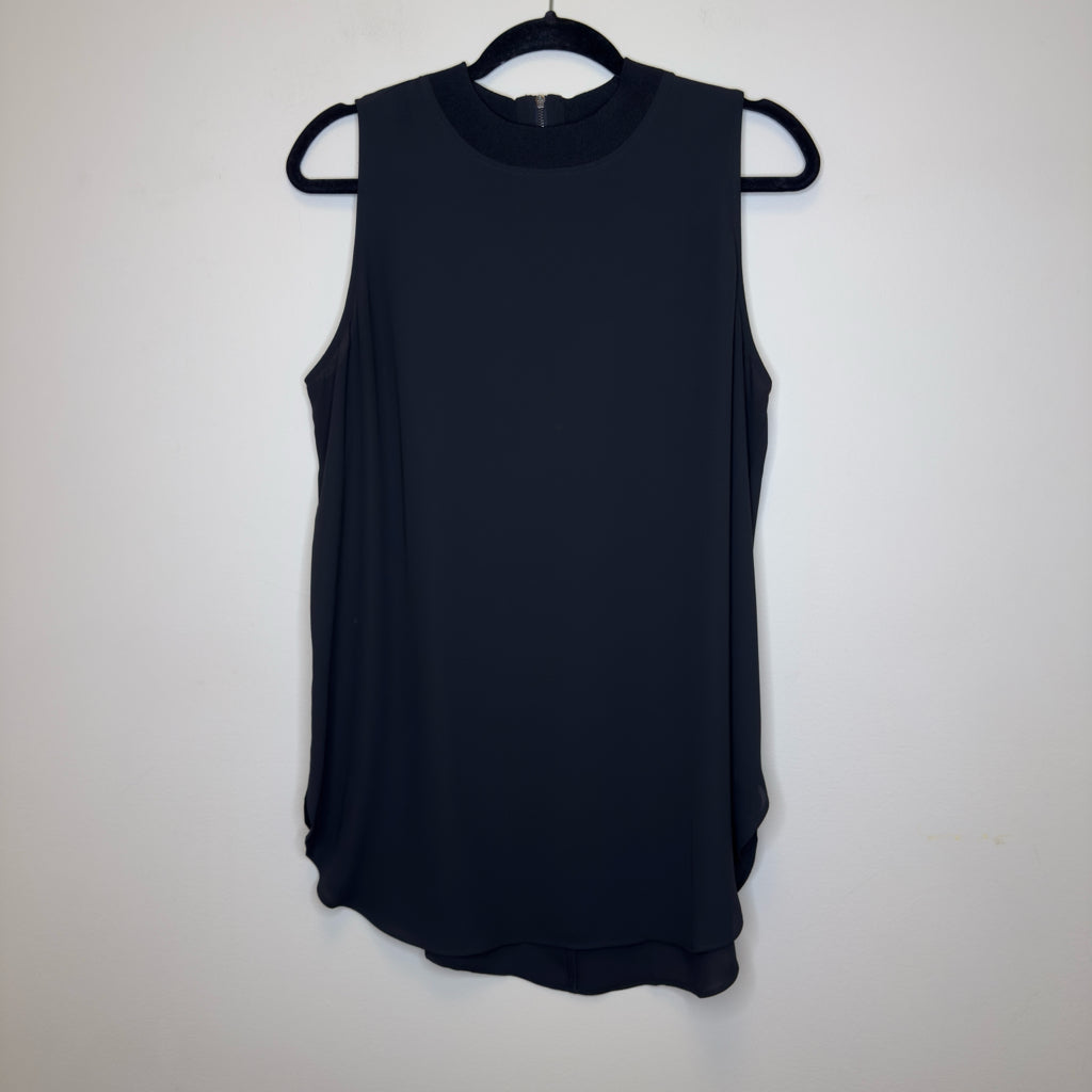Loft Mock Neck Sleeveless Top - Size Large