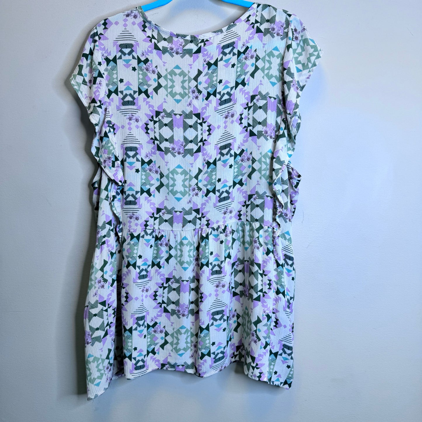 Cotton Bleu Top - Size XL