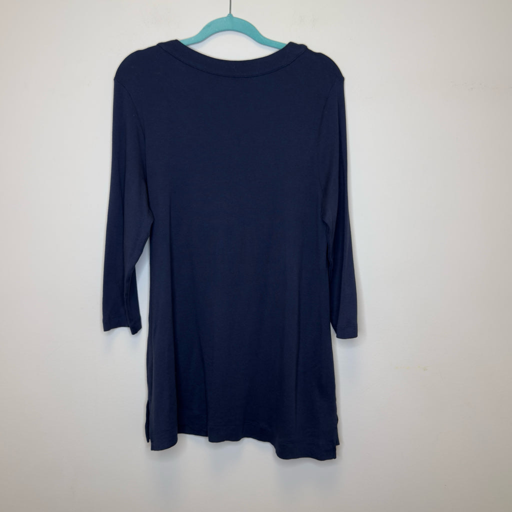 Chico's "The Ultimate Tee" Tunic Top - Size Large