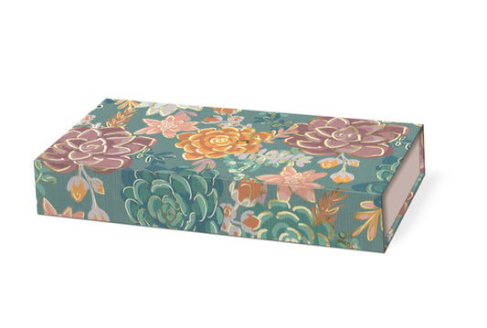 Succulant Print Divided Storage Box