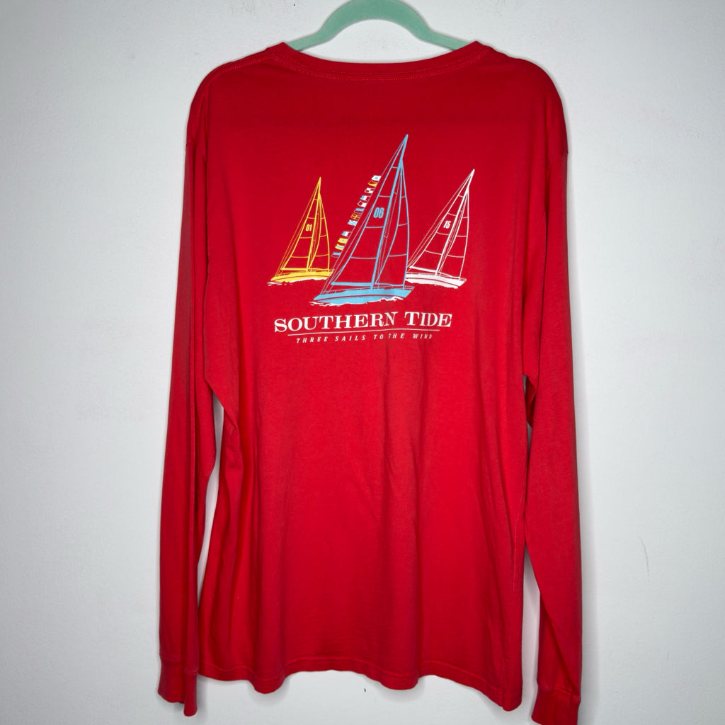 Men's Southern Tide Long Sleeve Tee - Size XL