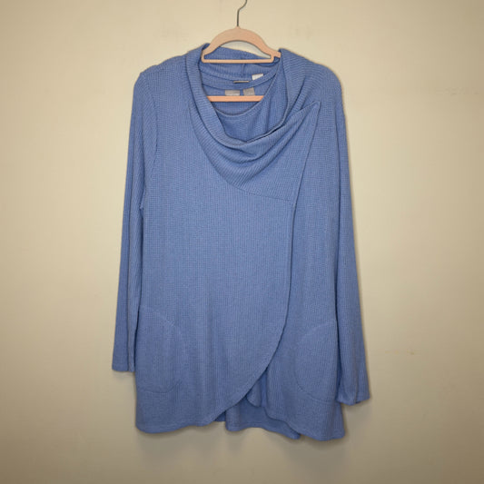 Chico's Zenergy Thermal 2pc Tank & Cardigan Set - Size Large