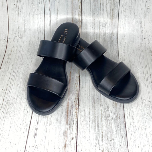 Lauren Conrad Black Sandals - Size 6.5