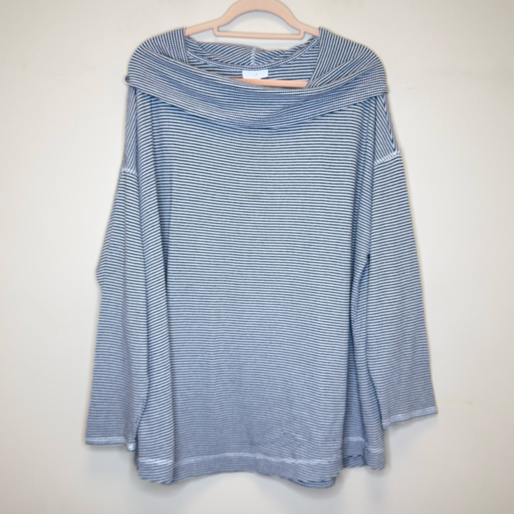 J. Jill Cowl Neck Textured Tunic Top - Size 3X