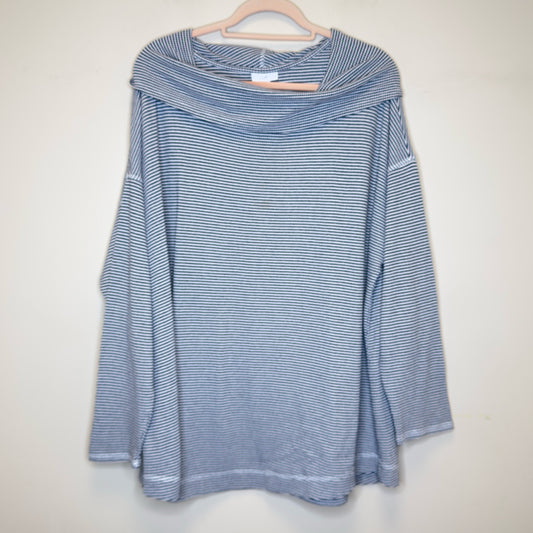 J. Jill Cowl Neck Textured Tunic Top - Size 3X