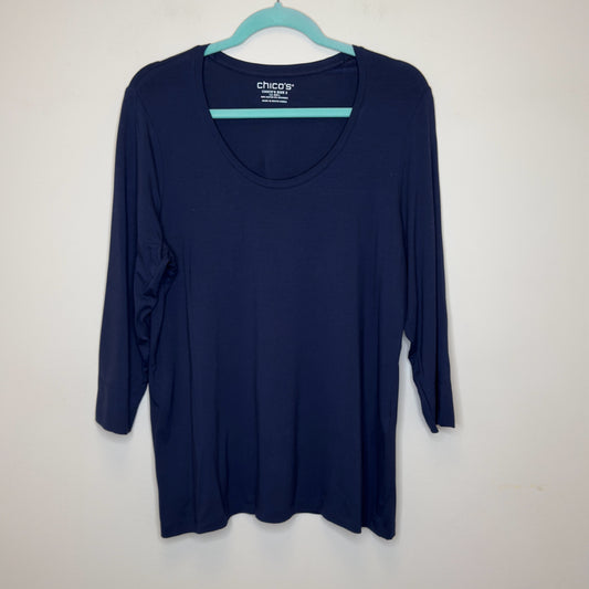 Chico's Touch of Cool Tee - Size Large