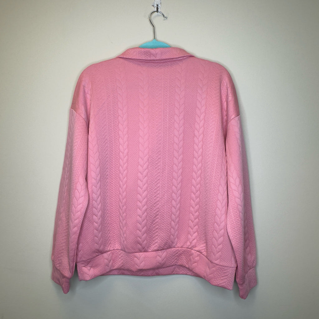 1/4 Zip Pullover - Size Large