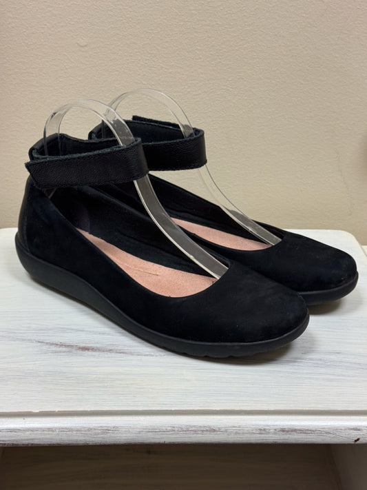 Clarks Leather Medora Nina Mary Jane Flats - Size 8 1/2