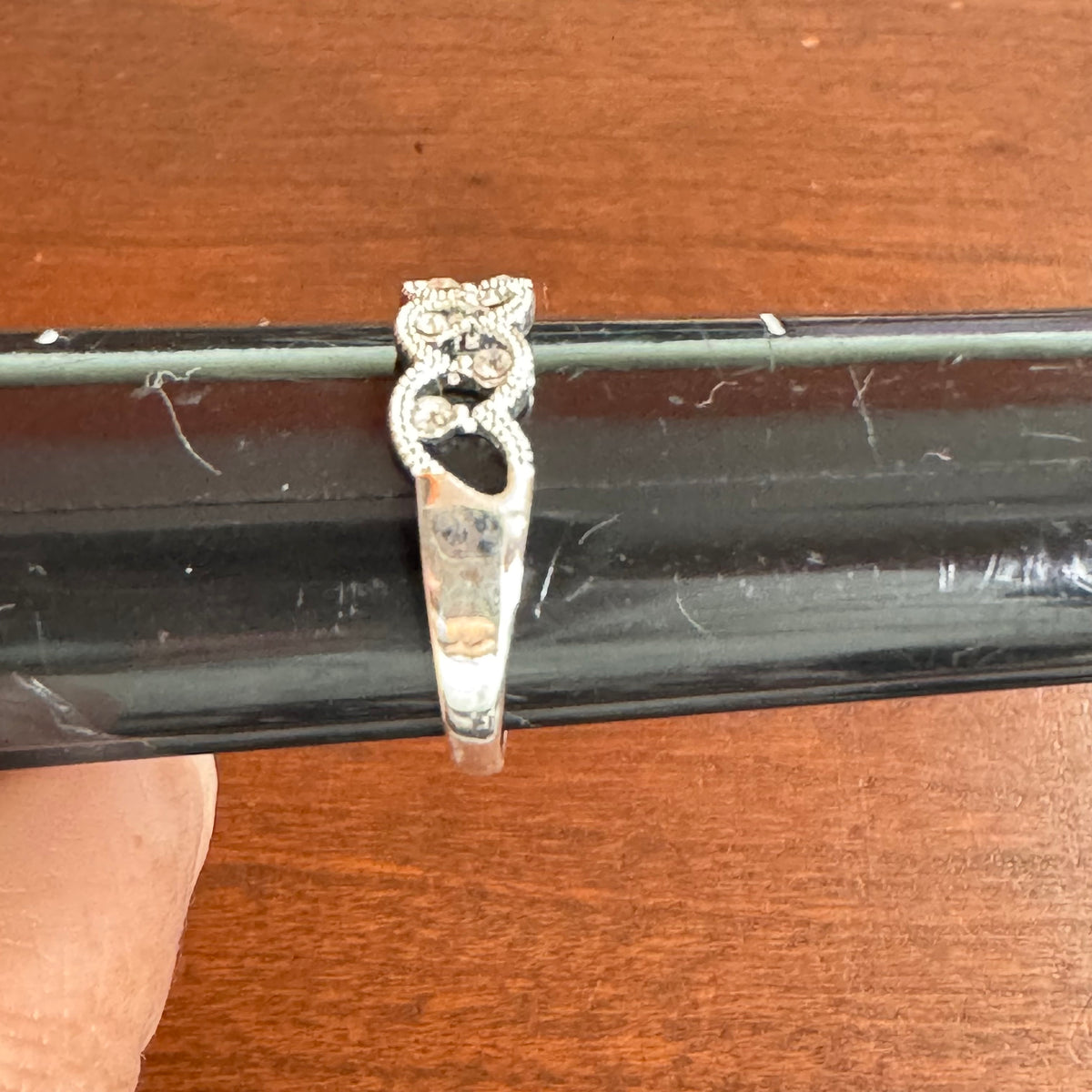 Milgrain Edge Eternity Band - Size 9