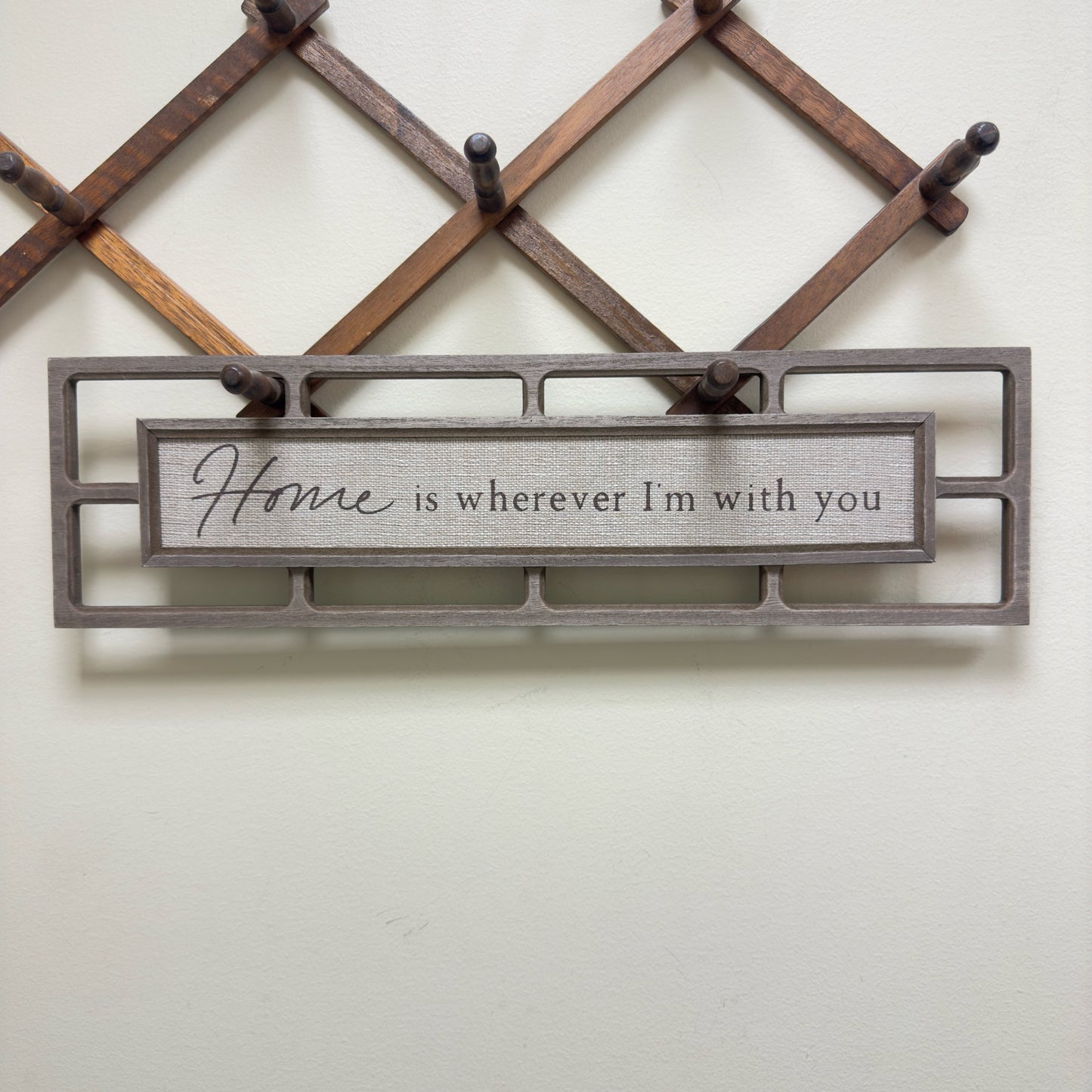 Home Is Wherever I'm With You Sign