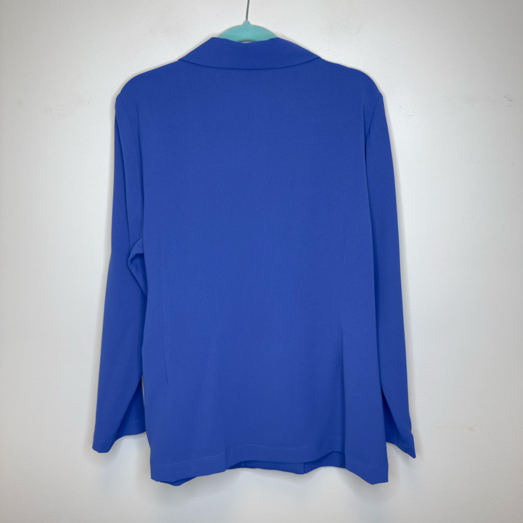 Misook Wrap Blazer Jacket - Size Large