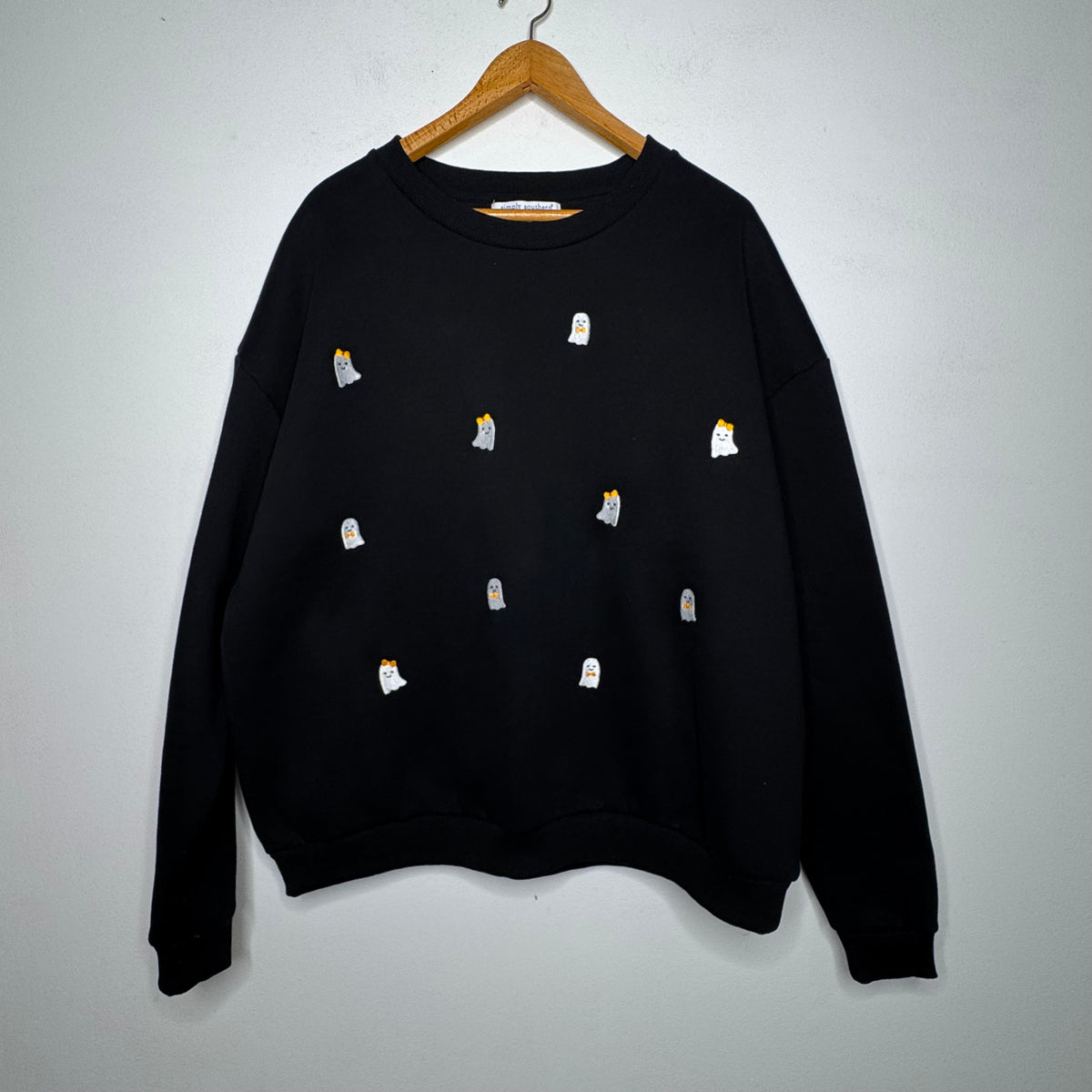 Simply Southern Embroidered Ghost Sweatshirt- Size XXL