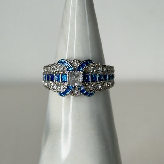 Art Deco Statement Ring - Size 5