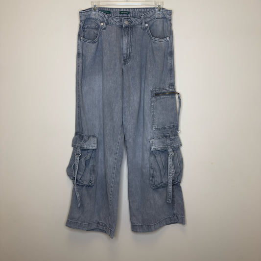 Wild Fable Mid Rise Baggy Cargo Jeans - Size 8