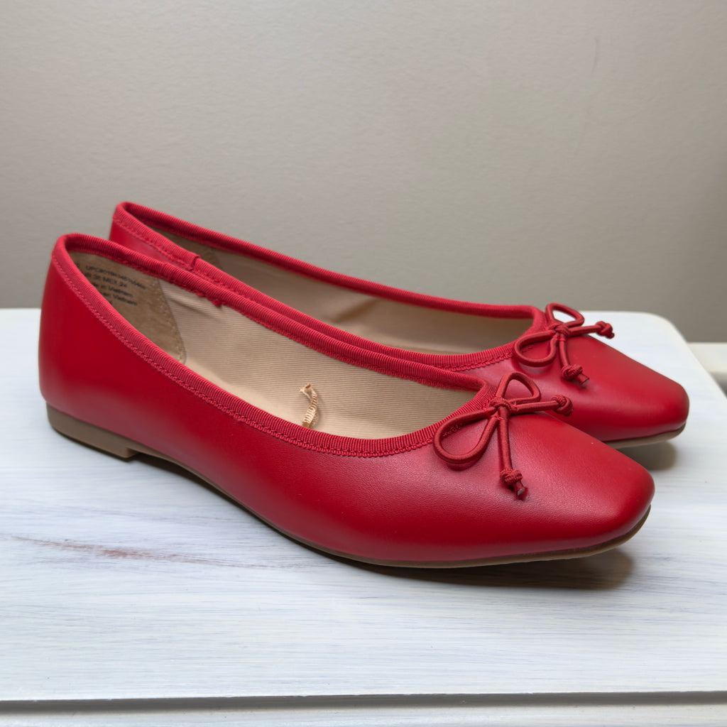 Time & True Memory Foam Flats - Size 7