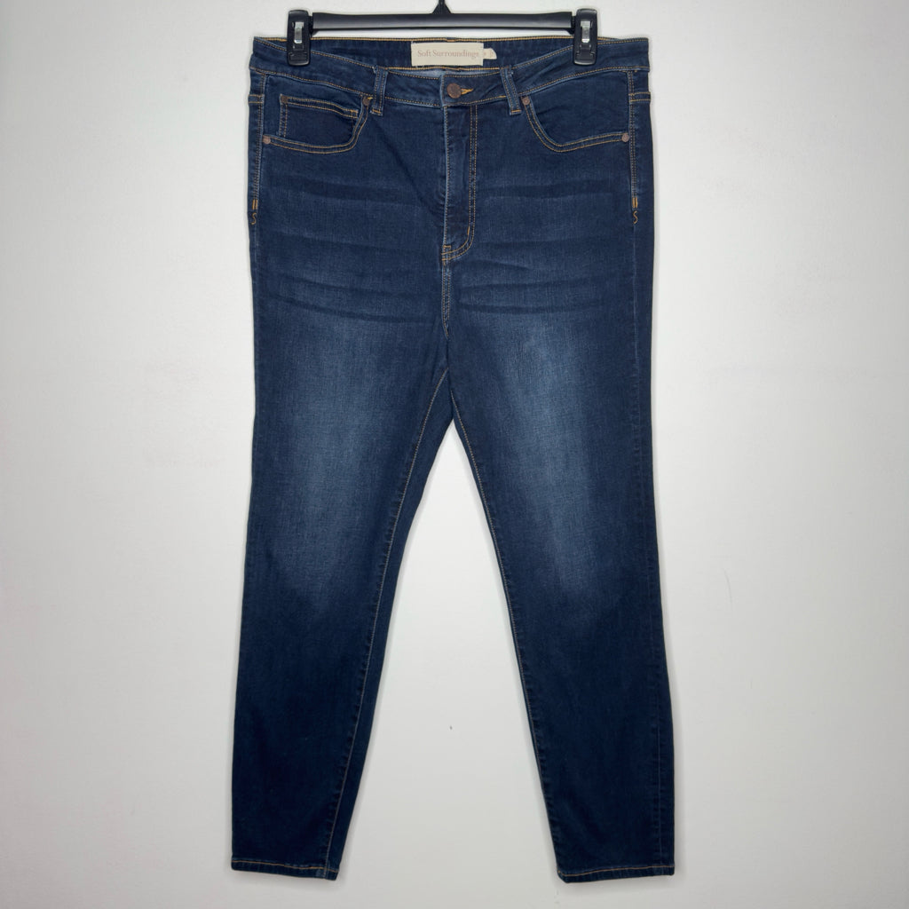 Soft Surroundings High Rise Skinny Jeans - Size 14