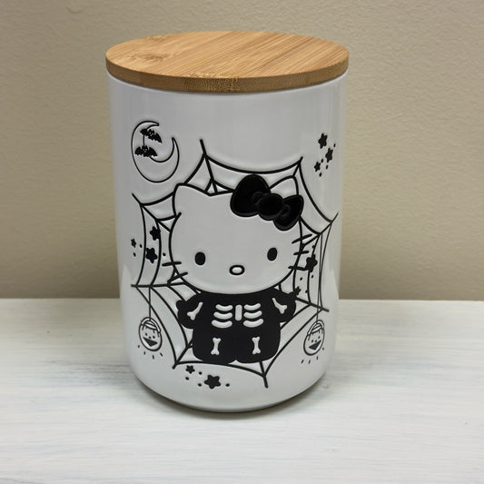Hello Kitty Halloween Crock w/Lid