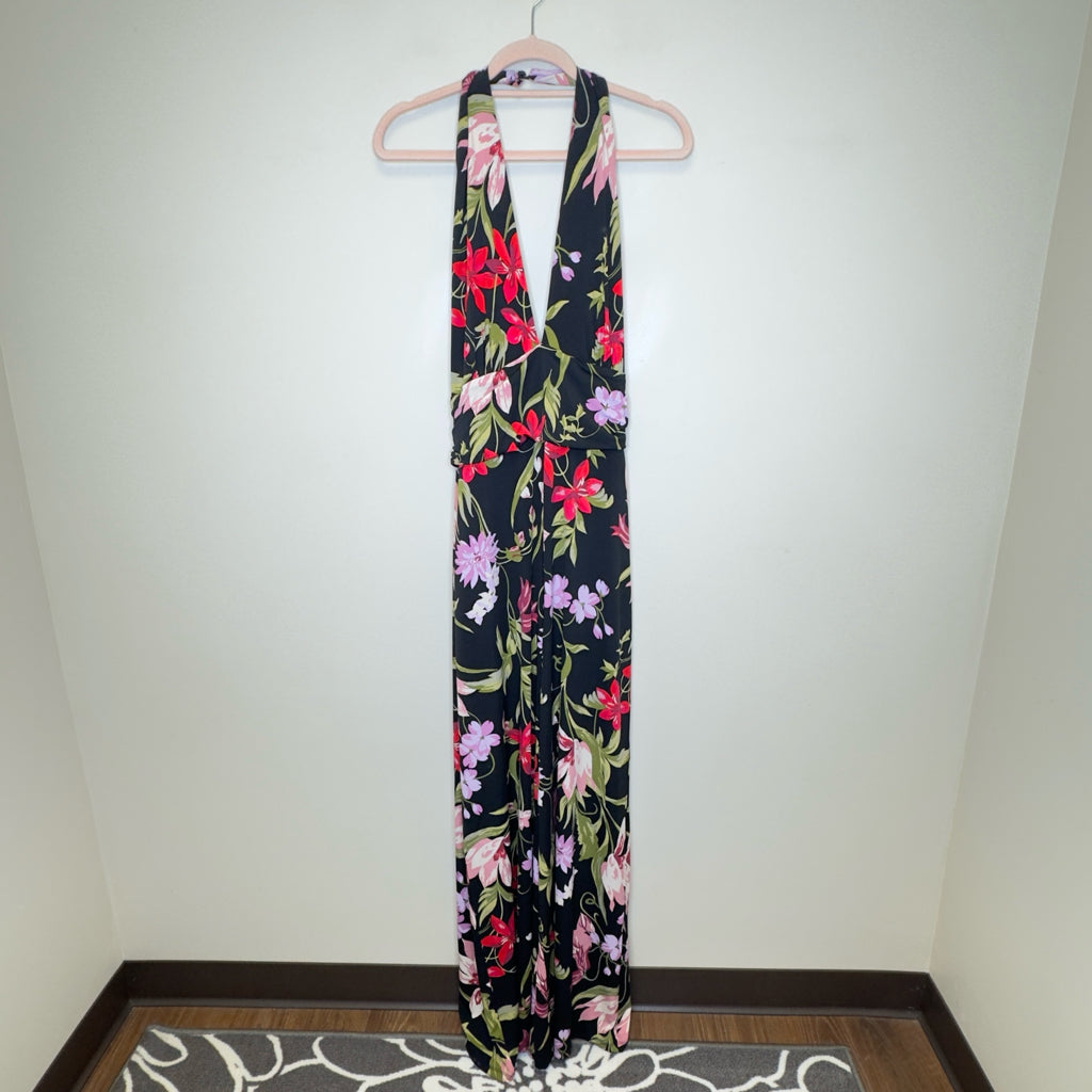 Venus Floral Jumpsuit - Size Medium