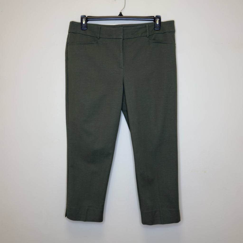 Loft "The Riviera Pant" Army Green Julie Pants - Size 14