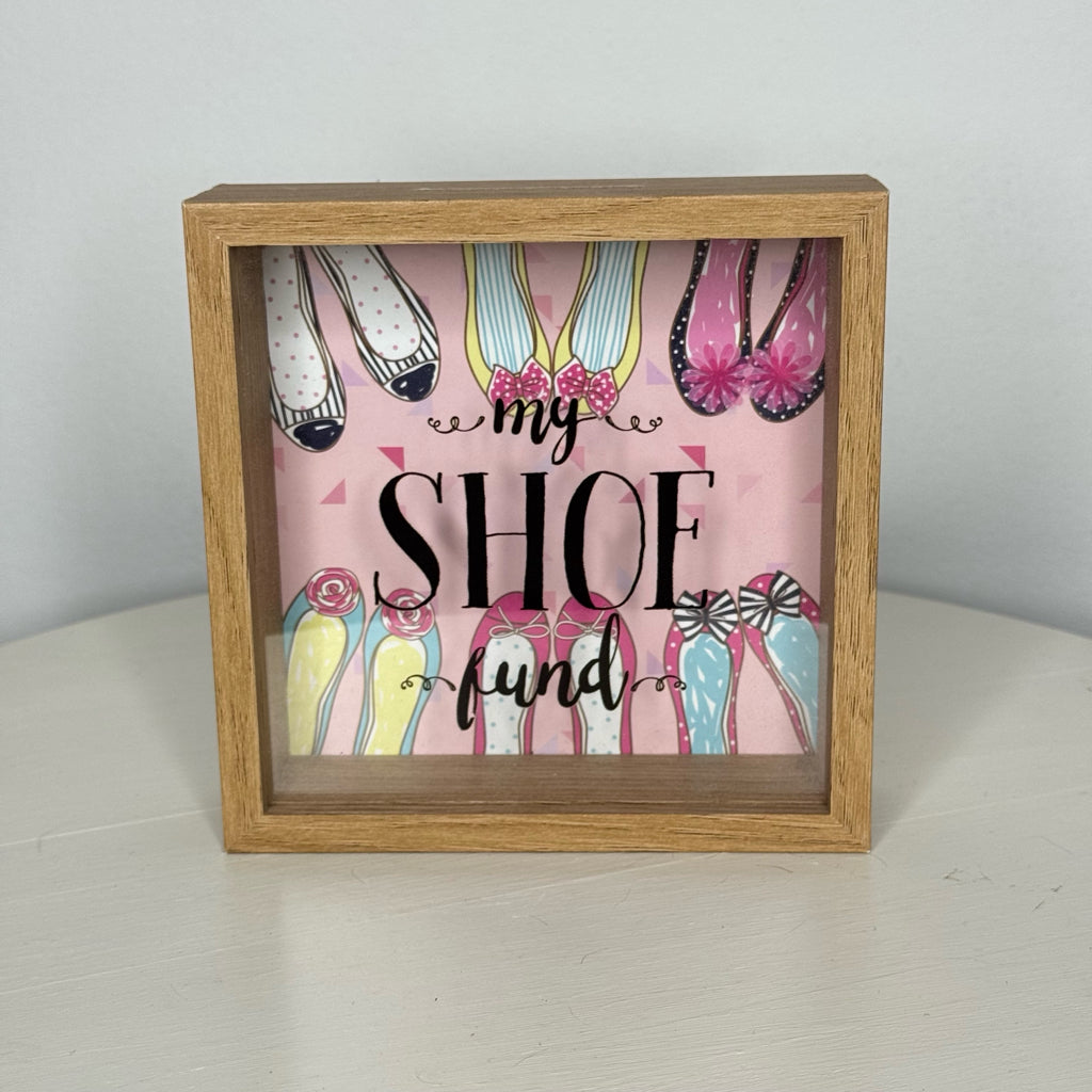 My Shoe Fund Piggy Bank