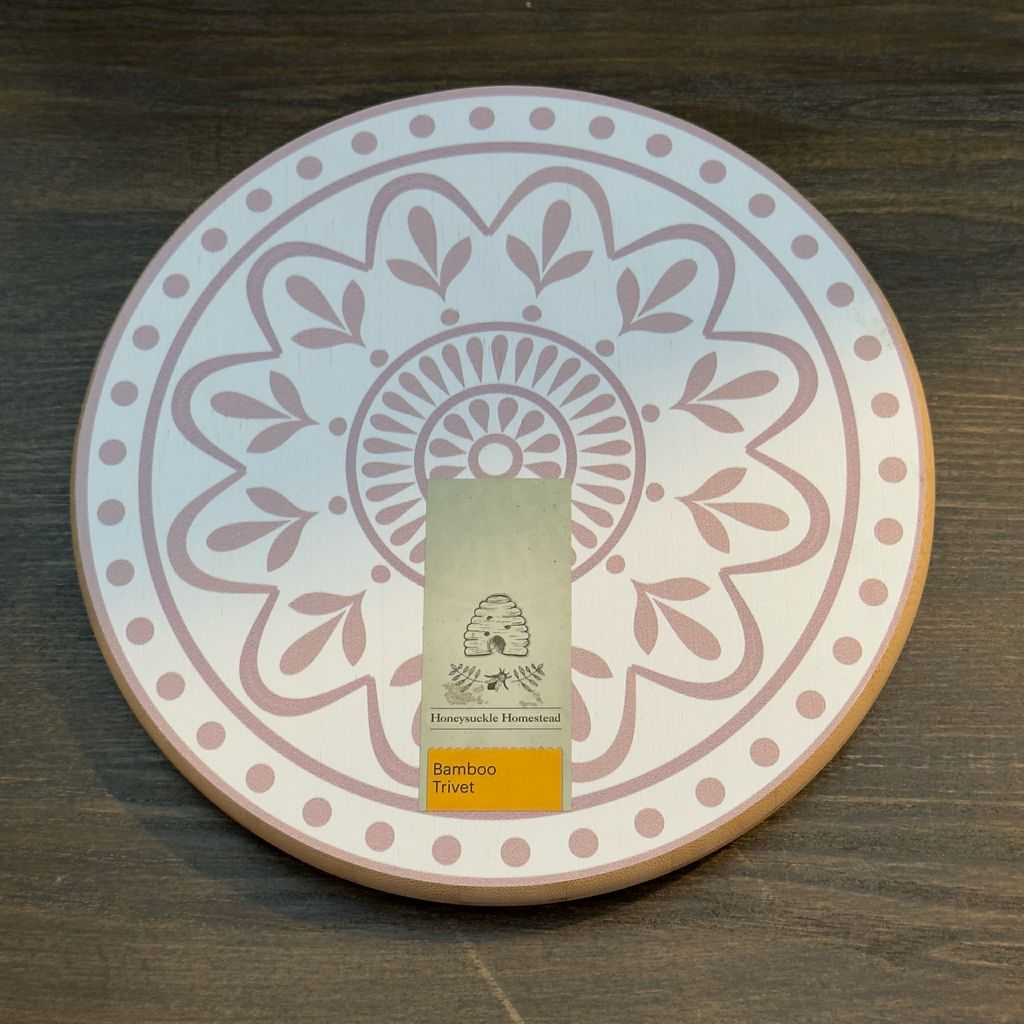 Honeysuckle Homestead Bamboo Trivet