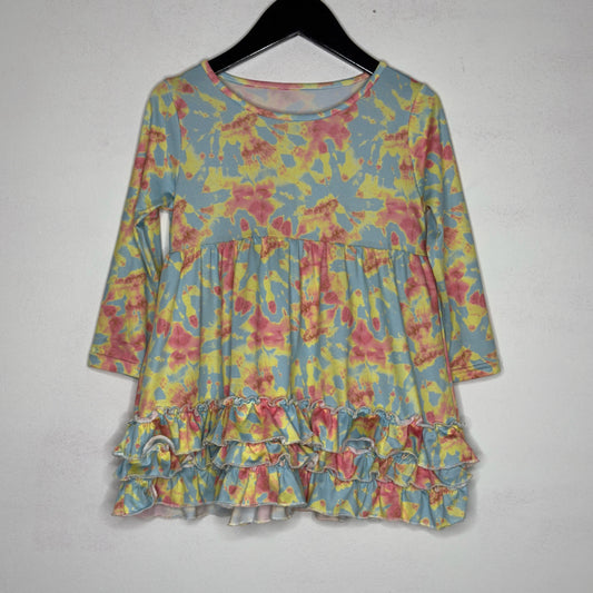 Ruffle Trim Dress - Size 3 Youth