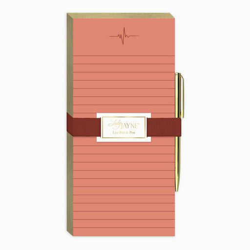 EKG Magnetic List Pad With Pen