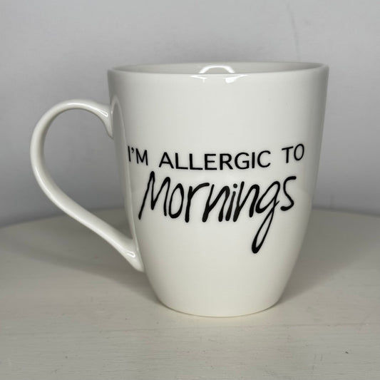 Pfaltzgraff I’m Allergic To Mornings Mug