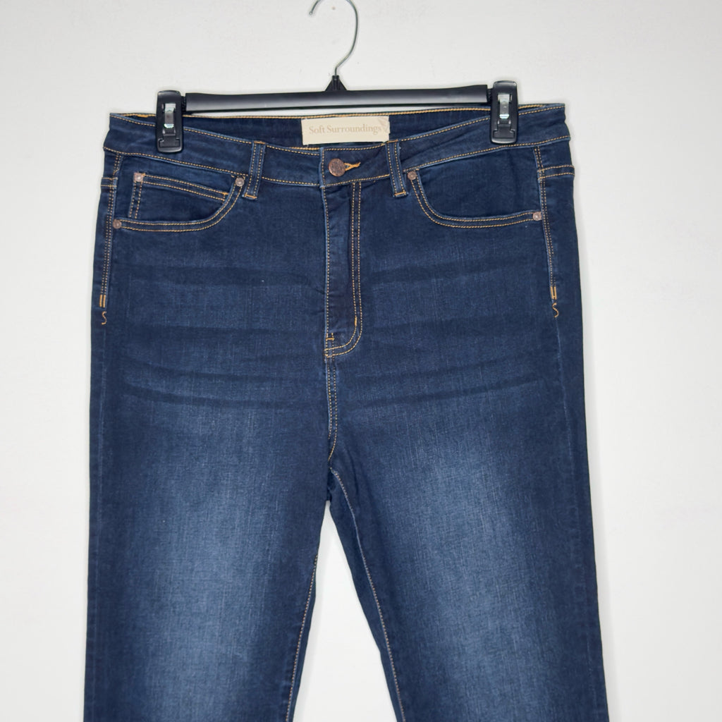 Soft Surroundings High Rise Skinny Jeans - Size 12