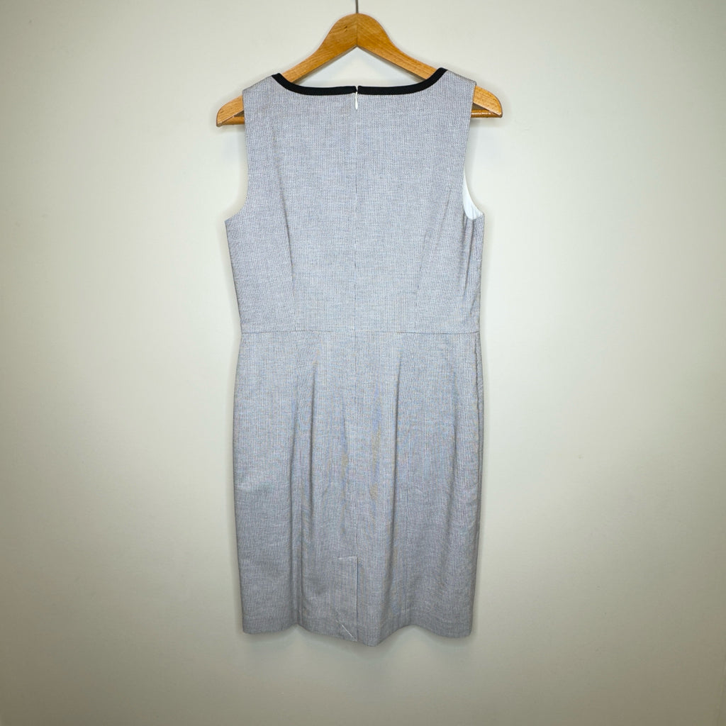 Talbots Split-Neck Sheath Sleeveless Dress - Size 10