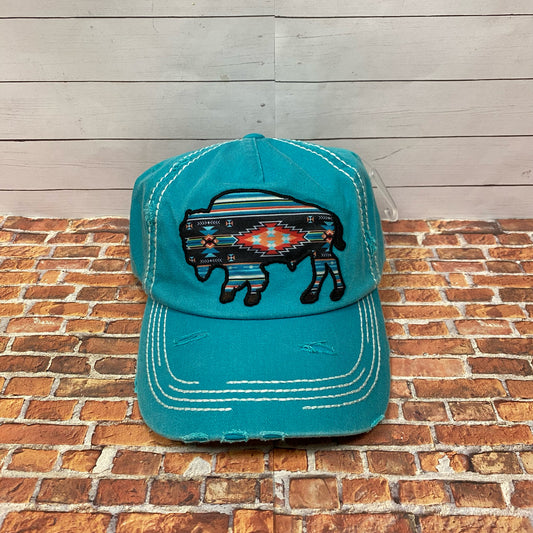 Aztec Buffalo Ball Cap