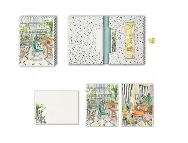 Uptown Cats Duo Note Card Set