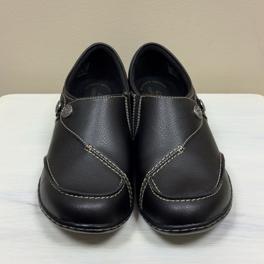 Clarks Ashland Lane Slip-On Shoes - Size 8 1/2 XW