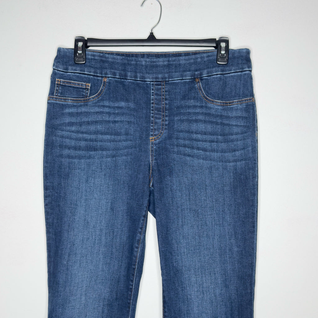 Chico's Denim Pull-On Slim Boot Jeggings - Size 12
