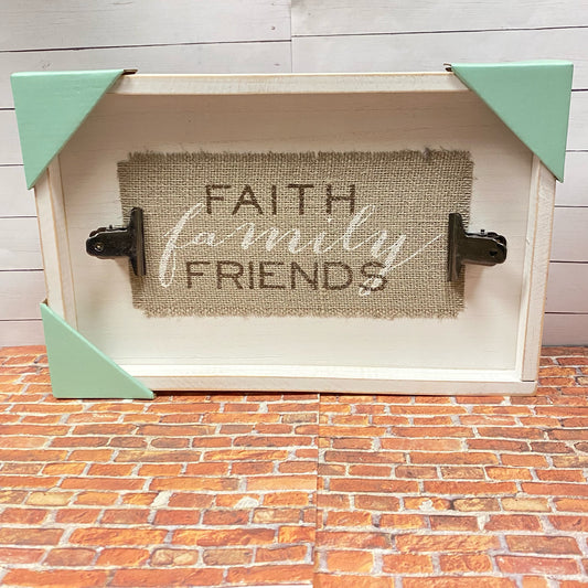 Faith Family Friends Decorative Accent