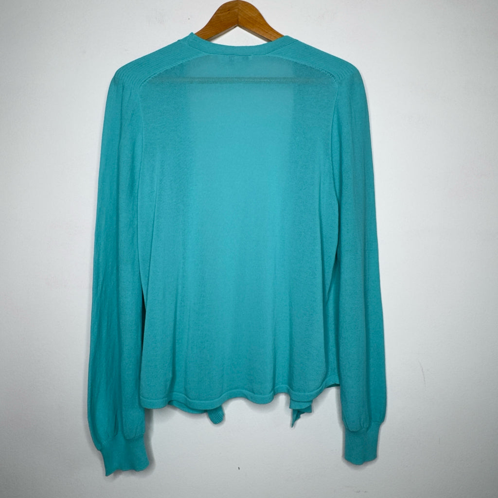 Chico's Open Front Lightweight Cardigan - Size Large
