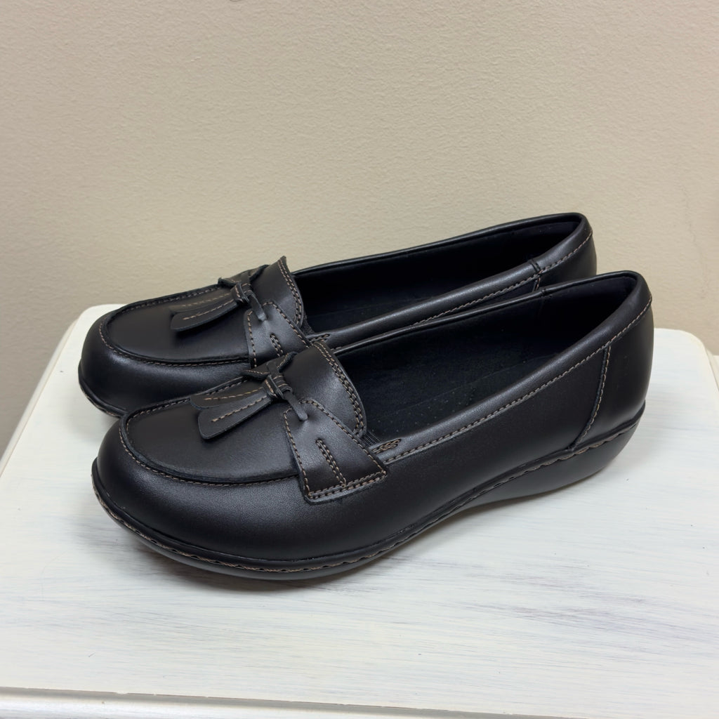 Clarks Ashland Bubble Loafer Shoes - Size 8 1/2 XW