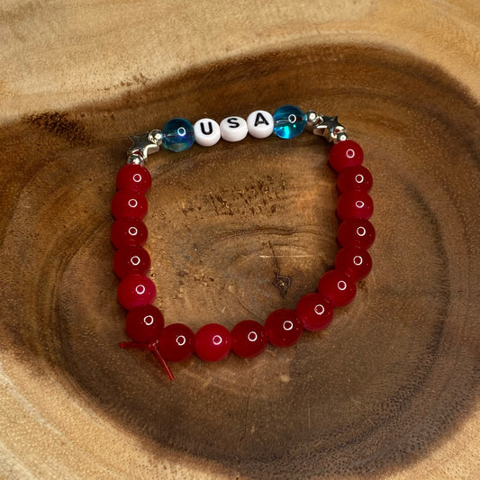 Inga Ann's Beaded Bracelet - USA