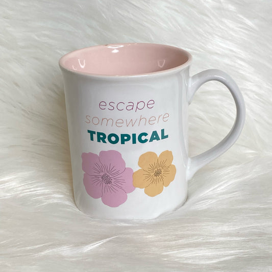 Escape Somewhere Tropical Mug