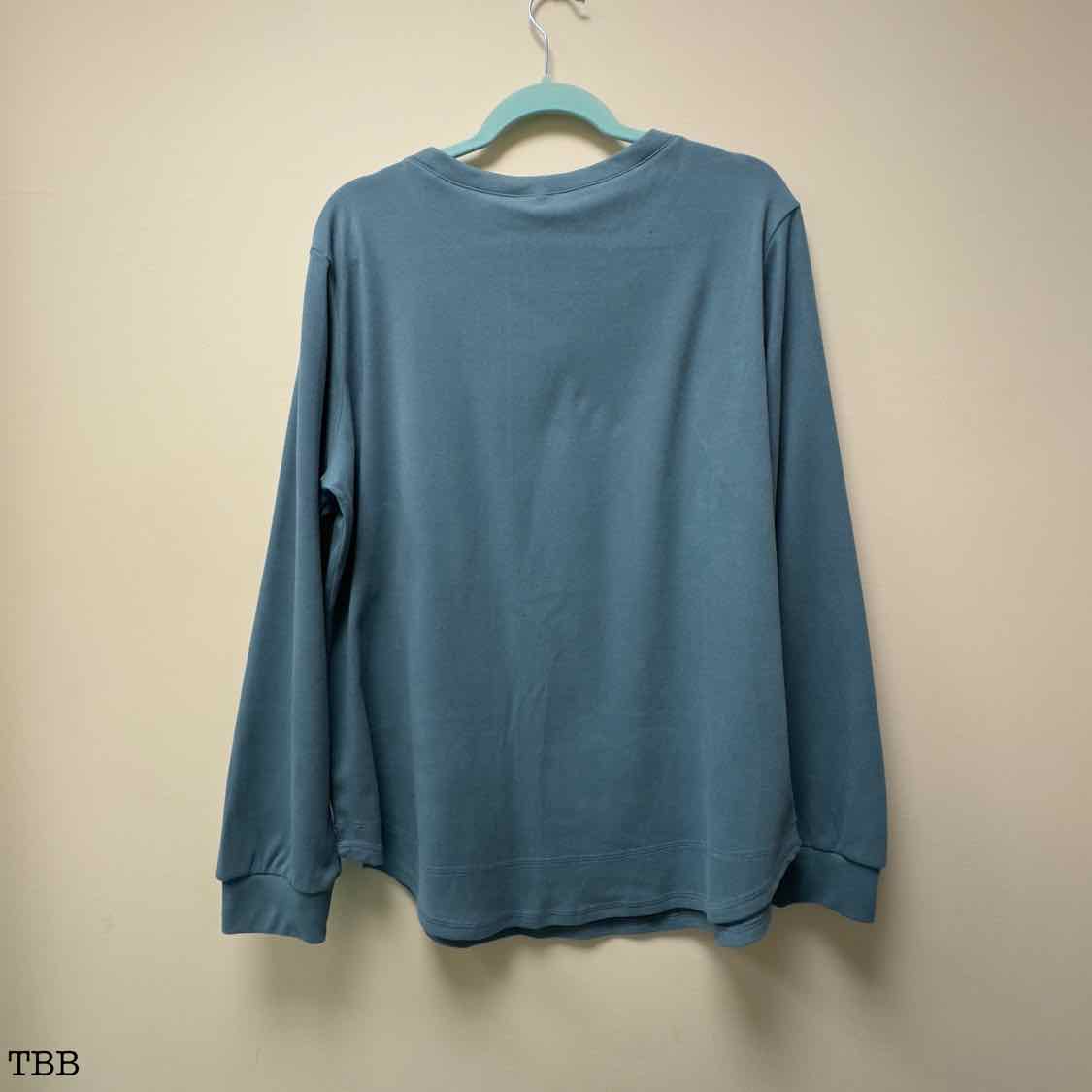 Teal Long Sleeve Sweatshirt - Size XL