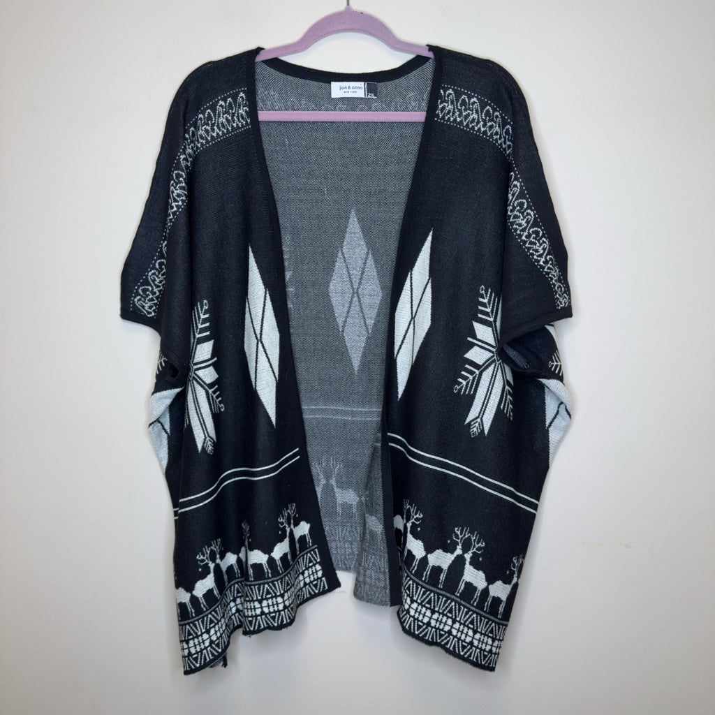 Jon & Anna New York Kimono Sweater - Size 2X