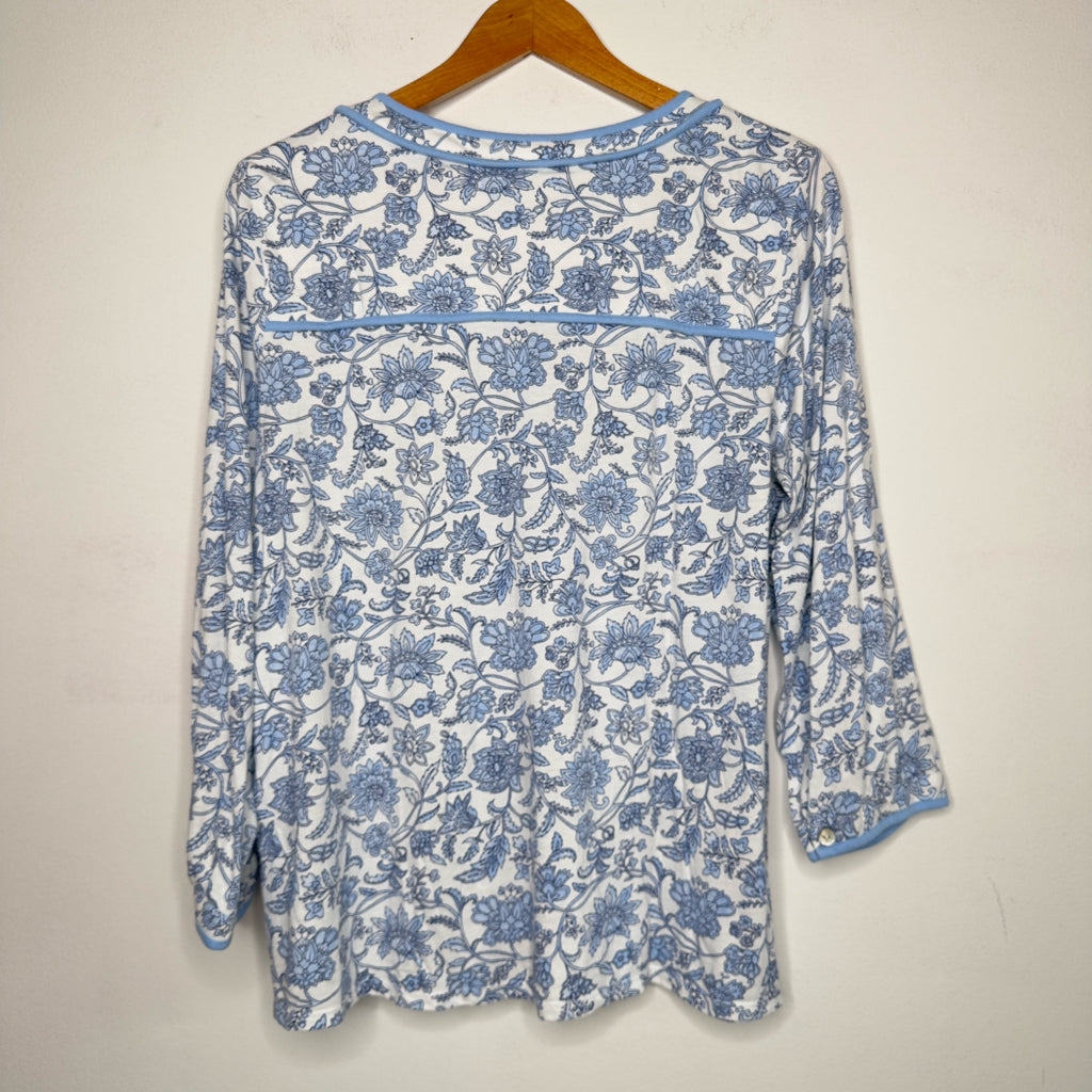 J.Jill Button Front Top - Size Large