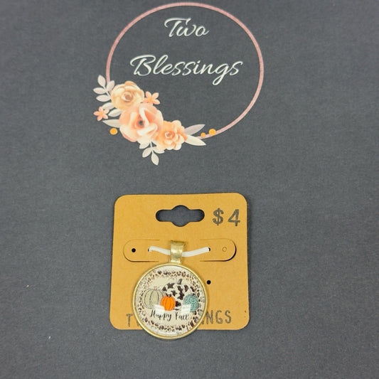 Two Blessings Charm - Happy Fall