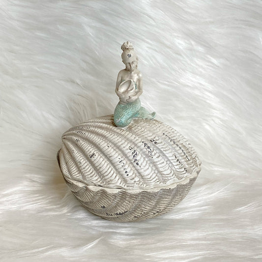 Mermaid Shell Trinket Box