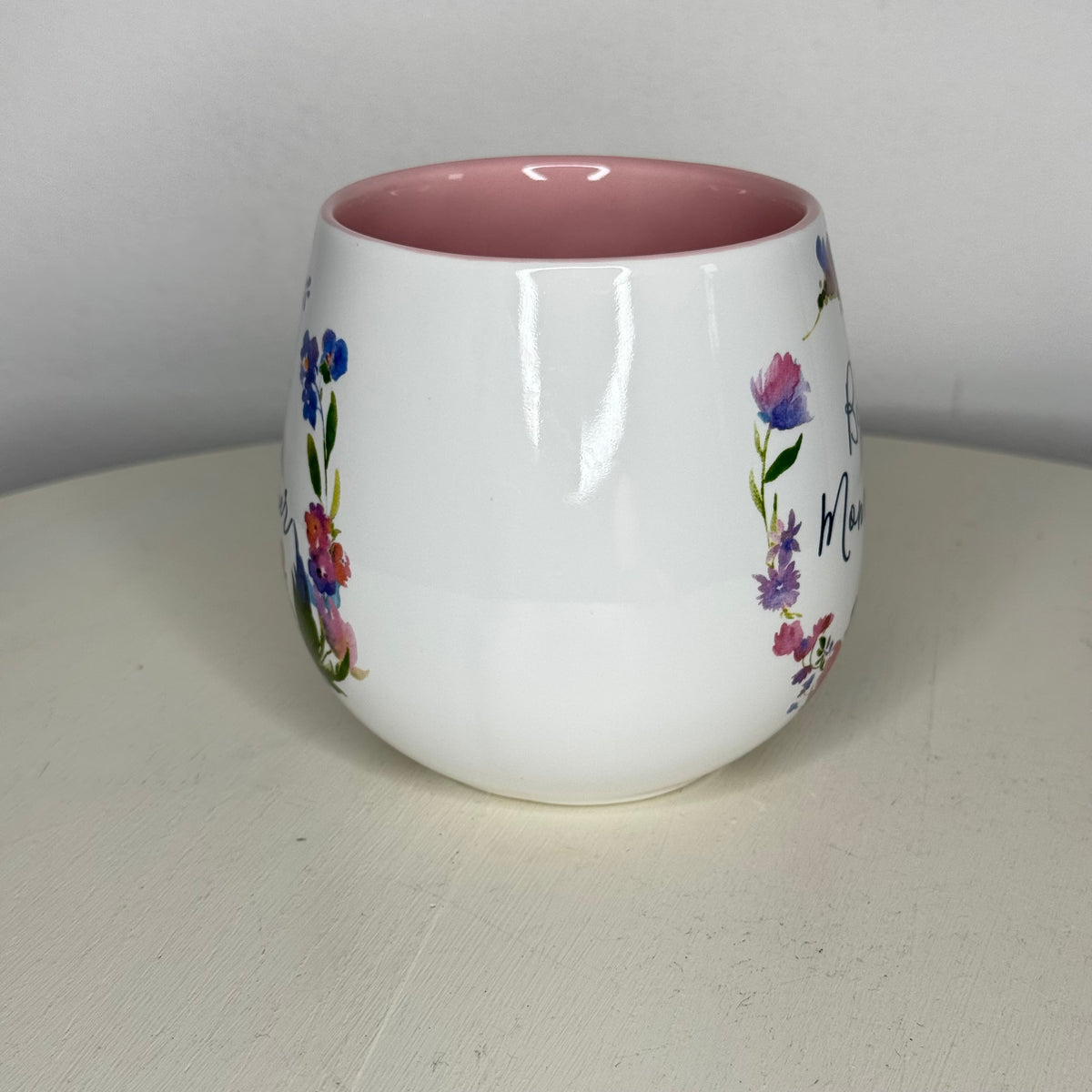 Best Mom Ever Floral Print Mug