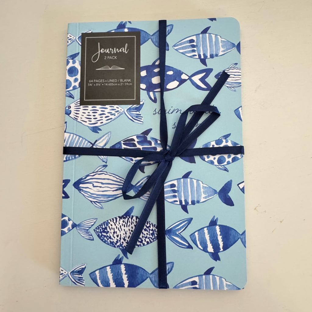Izzy B Journal 2 Pack - Fish