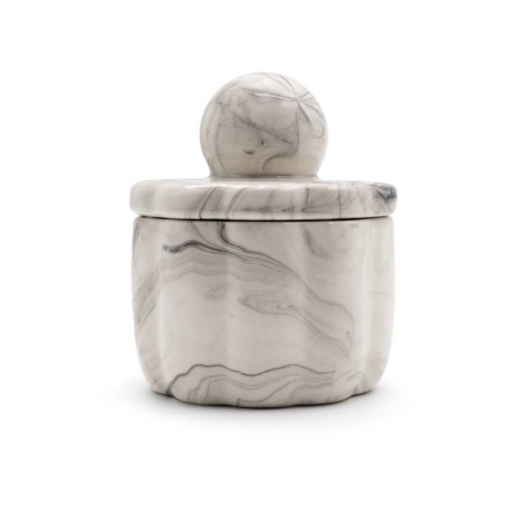 Decorative Canister - Marble