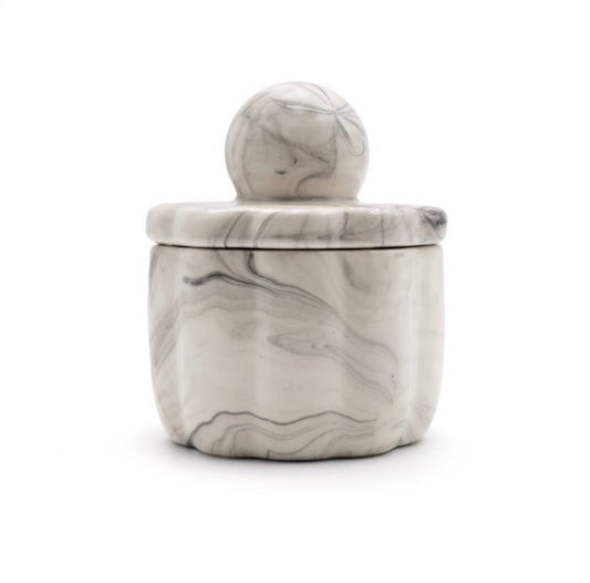 Decorative Canister - Marble